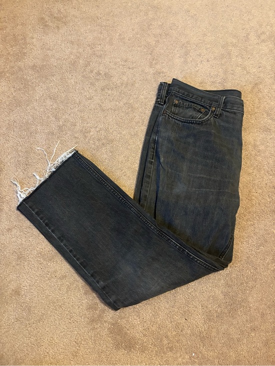 Old Navy Other - Old Navy Men's Straight Jeans in Black-Blue Wash